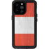 Peru Flag Distressed iPhone 14 Pro Max Waterproof Case